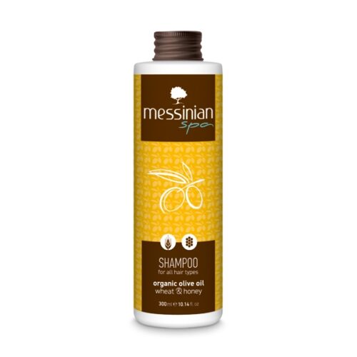 Shampoo - Wheat & Honey - Messinian Spa-0