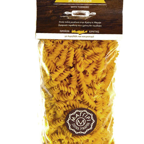 Handmade fussili pasta with tourmeric - Maggiri-0