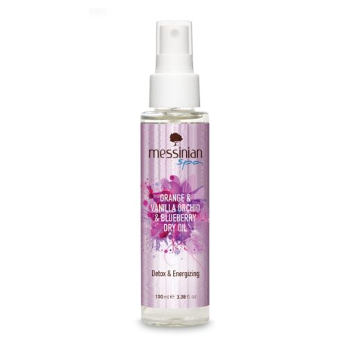 Orange, Vanilla Orchid & Blueberry Dry Oil (100ml) - Messinnian Spa-0